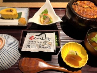 イケメンと食べたひつまぶし（写真:内藤みか）