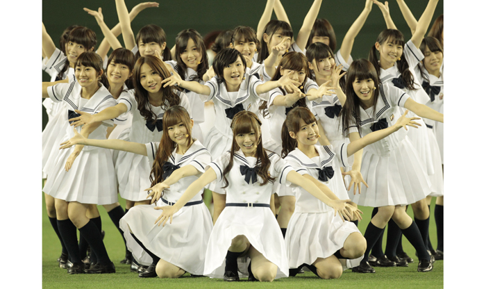 AKB48公式ライバルとしてデビュー後、地道な努力を重ね大ブレークへ至った乃木坂46（2013年7月撮影）／（Ｃ）日刊ゲンダイ