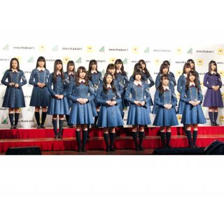 デビューから「全員選抜」が続いた欅坂46のファンは個人間の競争の激しい48Gに比べ、「全員で1つのグループ」の意識が強い／（Ｃ）日刊ゲンダイ