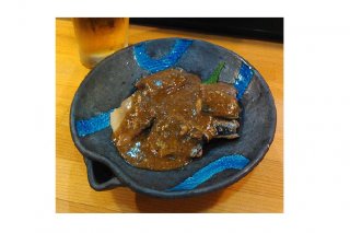 「イワシのうまみ焼き」味噌を加えてハラワタの苦味を堪能！