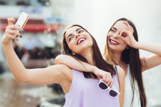 自撮りもばっちり（写真:iStock）