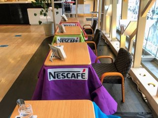 「ネスカフェ こたつカフェ」でポカポカ♡ 2021.12.9（木）