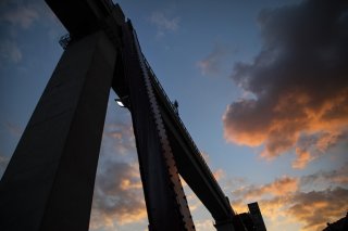 夕映えの余部鉄橋 2021.12.27（月）