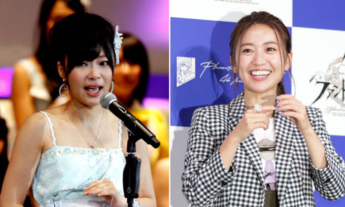 AKB総選挙では妹グループHKT48の指原莉乃（左）が本店AKB48の先輩・大島優子（右）を抑え1位になったことも／（C）日刊ゲンダイ