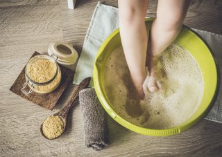 一日頑張った足にはご褒美を♡（写真:iStock）