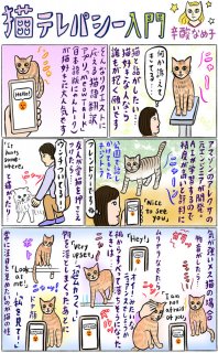 辛酸なめ子さんの猫テレパシー入門 猫語翻訳アプリで疑問が…