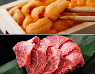 ウニと肉で「うにく」とはよく言ったもんだよ