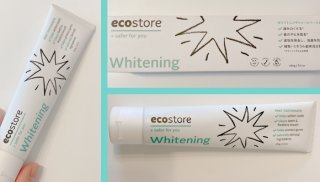 ecostore トゥースペースト＜ホワイトニング＞ 100g ¥638（税込=以下同）／（写真:canちゃん）