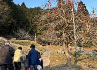 田舎の冬の風景（C）コクハク