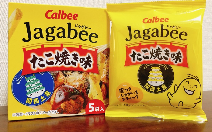 Jagabee（じゃがビー）たこ焼き味 496円（C）コクハク