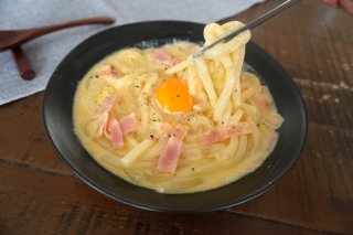 このソースはパスタにからめてももちろん旨い！