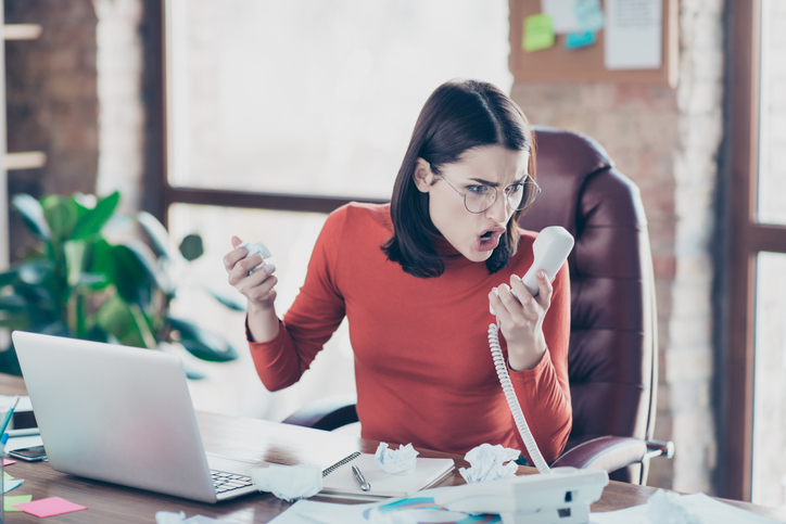 またガチ切れしてらっしゃる…（写真:iStock）