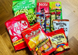 今回持ち寄ったお菓子（写真・うーか）