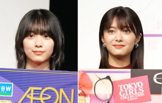 櫻坂46人気を牽引するWエース“森田村”（左・森田、右・田村）／（C）日刊ゲンダイ