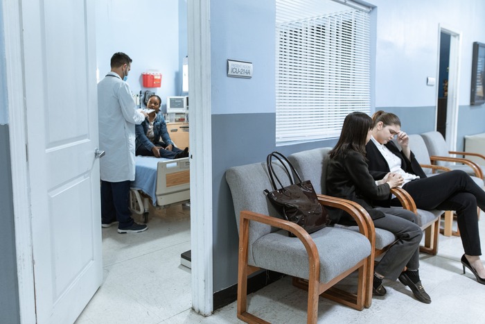 アメリカの病院待合室のイメージ（写真・Pexels）