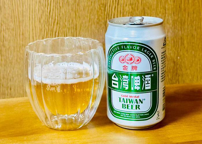 台湾ビール 金牌（写真・うーか＝以下同／無断転載禁止）