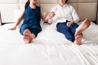 夫婦で寝具について語ってみた（写真:iStock）