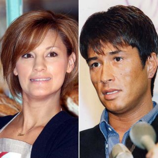 梅宮アンナ（左）と羽賀研二（Ｃ）日刊ゲンダイ