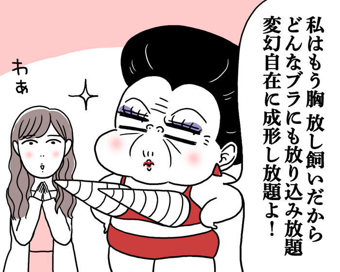 円錐型までも…（漫画:腹肉ツヤ子）