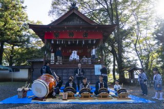 通りがかりの小さな秋祭りで②