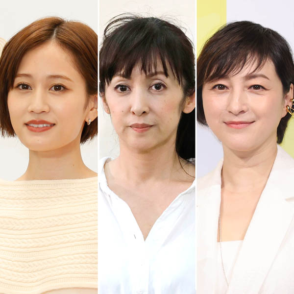 （左から）前田敦子、斉藤由貴、広末涼子（Ｃ）日刊ゲンダイ