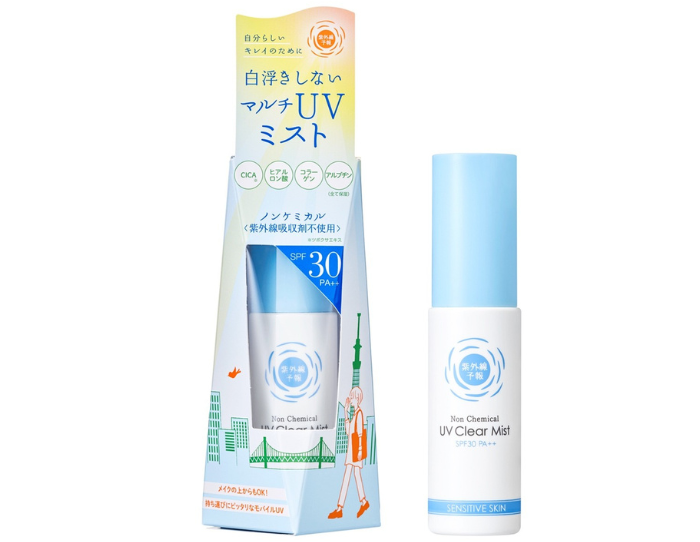 『紫外線予報 ノンケミカルUVクリアミストM』SPF30・PA++ 30ml（2,475円・税込／以下同）