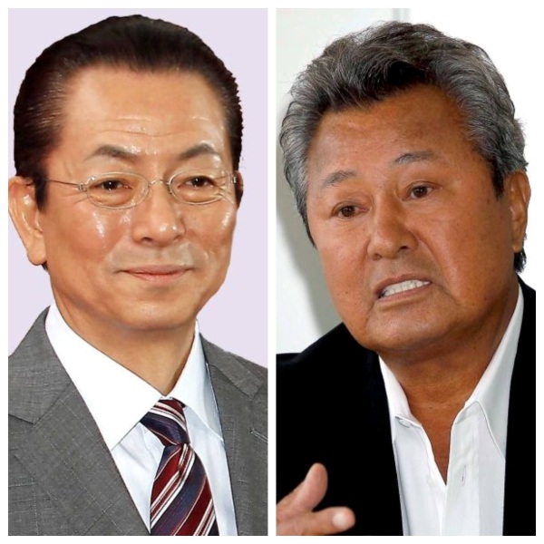 水谷豊（左）と梅宮辰夫（Ｃ）日刊ゲンダイ