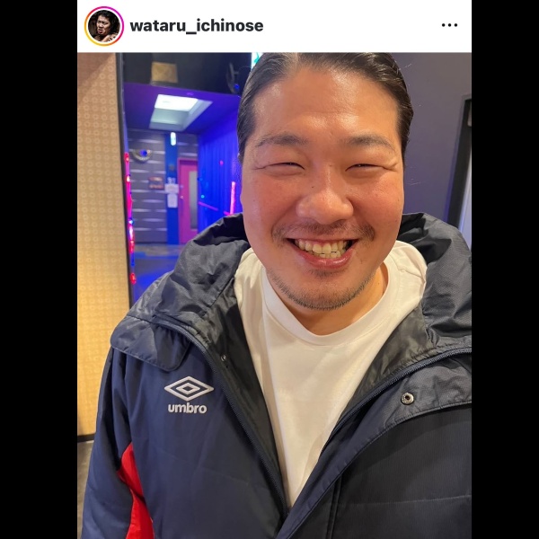 コワモテなのに笑顔が可愛い（本人のインスタグラムから）