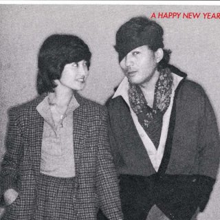 典明氏と山口百恵のツーショット　　（Ｃ）TENMEI KANOH