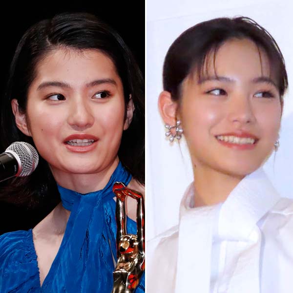 蒔田彩珠（左）と當真あみ（Ｃ）日刊ゲンダイ