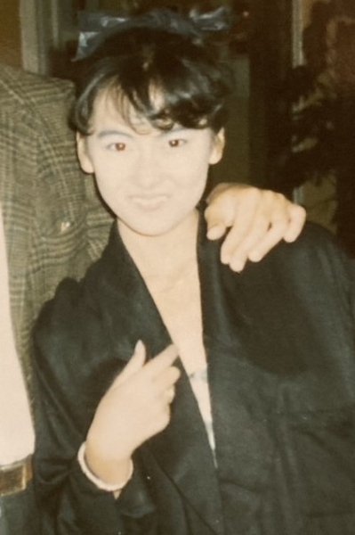 デビュー直後の中山美穂さん（提供＝山中則男氏）（Ｃ）日刊ゲンダイ