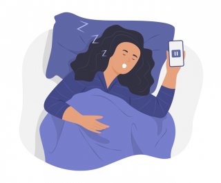 寝たフリです（写真:iStock）