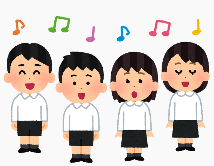 アリーナで我が子の晴れ姿を（C）いらすとや