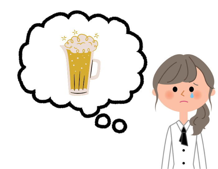 ビール飲みたい（C）コクハク