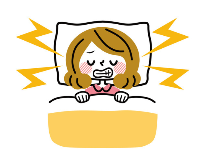 歯ぎしりがすごいって言われてしまった…（写真:iStock）