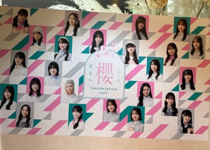 櫻坂46 CAFEにて（著者撮影／無断転載禁止）