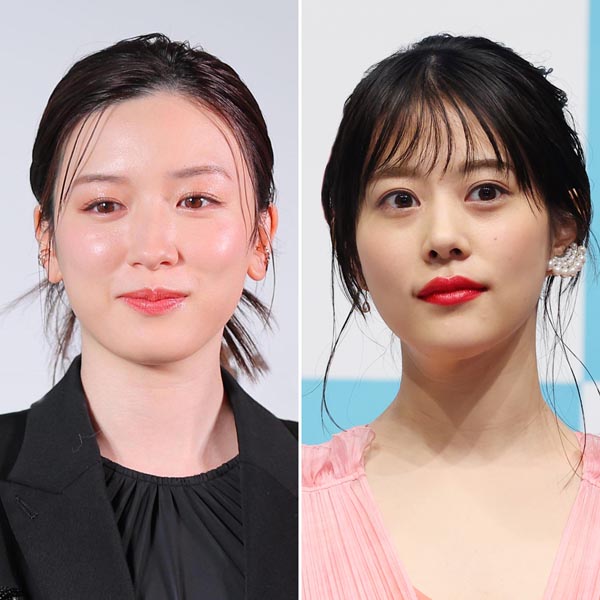 永野芽郁（左）と高畑充希（Ｃ）日刊ゲンダイ