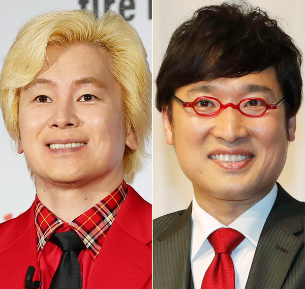 カズレーザー（左）と山里亮太（Ｃ）日刊ゲンダイ