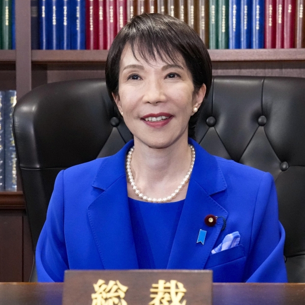 新総裁の高市早苗氏（Ｃ）共同通信社