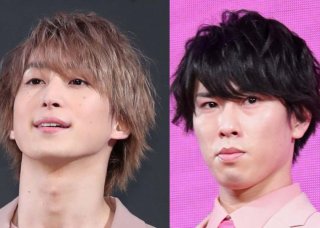 Snow Man 佐久間大介、宮舘涼太（C）日刊ゲンダイ