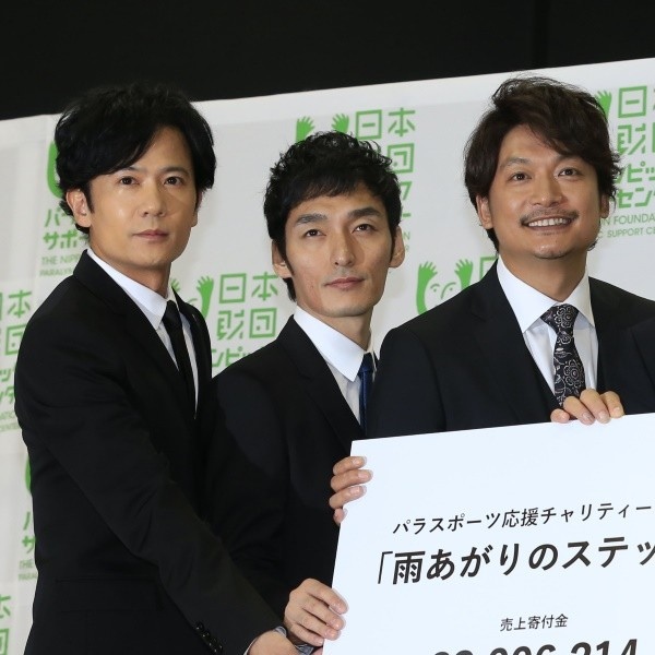 「新しい地図」の稲垣吾郎、草彅剛、香取慎吾（Ｃ）日刊ゲンダイ