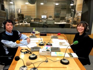 生放送こわい。（写真:新井見枝香／無断転載禁止）