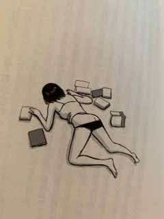 自己イメージ図。　画：まんきつ（写真:新井見枝香／無断転載禁止）