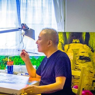 「ちょっと有名な画家というレベルじゃないよ」（本人提供）