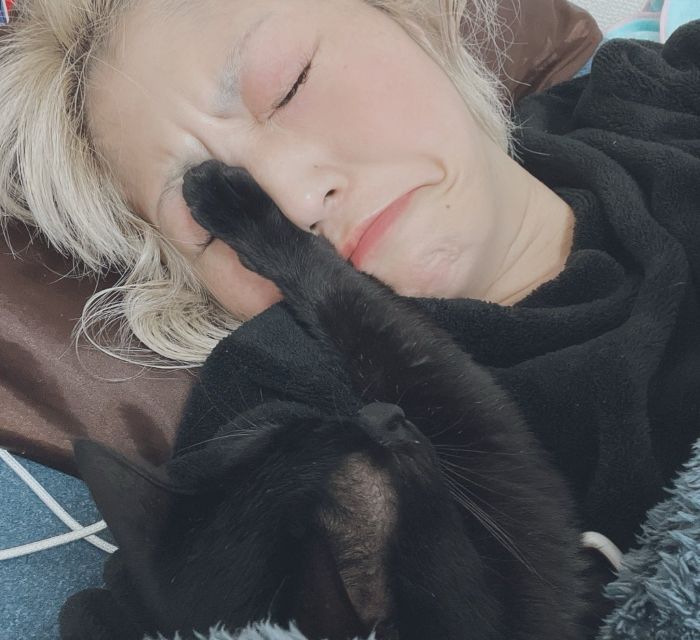 ほんとお前はダメだニャ。（写真:新井見枝香／無断転載禁止）